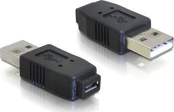 Delock Adapter USB micro-A+B Buchse zu USB2.0-A Stecker 