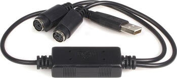 USB auf PS/2 Adapter für Tastatur und Maus 