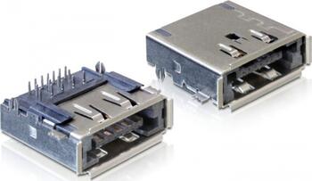 Delock Steckverbinder Multiport Einbaubuchse eSATAp+ USB 3.0