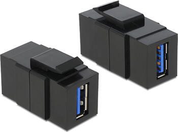 Delock Keystone Modul USB 3.0 A Buchse > USB 3.0 A Buchse 
