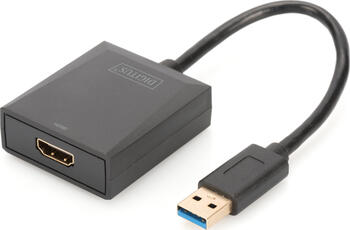 Digitus DA-70841 USB 3.0 HDMI Schwarz Kabelschnittstellen-/ 