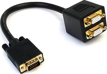 VGA zu 2x VGA Adapter  Stecker/ Buchse 