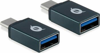 Conceptronic DONN OTG-Adapter für USB-C zu USB-A 2er Pack 