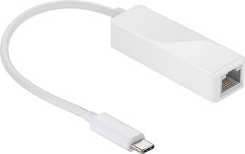 goobay USB Adapter USB-C/ USB 3.1 - RJ45 (Netzwerkkarte) 