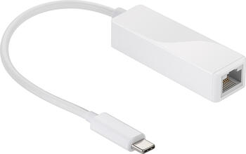 goobay USB Adapter USB-C/ USB 3.1 - RJ45 (Netzwerkkarte)