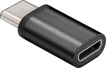 goobay USB-C Adapter: USB 2.0 Micro-Buchse > USB-C Stecker 