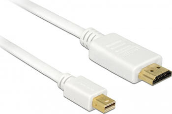 0,5m Delock Kabel mini DisplayPort 1.1 Stecker > HDMI-A Stecker