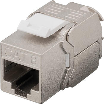 goobay Keystone Modul RJ45 CAT 8&period;1&comma; STP&comma; GHMT-zertifiziert
