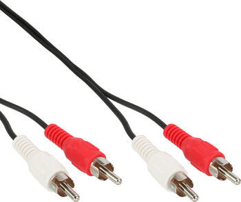 1m Cinch Kabel, 2x Cinch, Stecker / Stecker