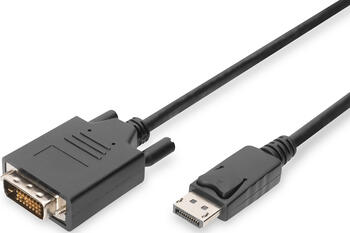 2m Kabel Displayport Stecker > DVI-D Stecker schwarz ASSMANN Electronic