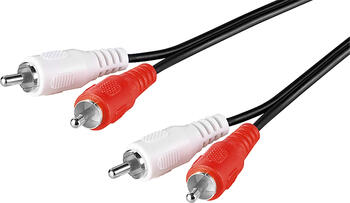 5m Audio-Kabel 2x Cinch goobay