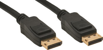 3m M-Cab DisplayPort 1.2 Anschlusskabel, St/St, schwarz 