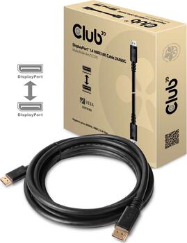 4m Club 3D DisplayPort / DisplayPort 1.4 Kabel 4m Club 3D DisplayPort / DisplayPort 1.4 Kabel