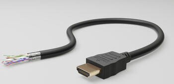 2m High-Speed 1&period;4 HDMI-Kabel stecker&sol; stecker mit Ethernet f&uuml;r 4k&sol;30Hz schwarz goobay