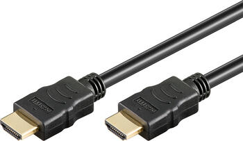 0&comma;5m High-Speed 1&period;4 HDMI-Kabel stecker&sol; stecker mit Ethernet f&uuml;r 4k&sol;30Hz schwarz goobay
