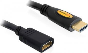 1m Delock Verlängerungskabel High Speed HDMI mit Ethernet HDMI A Stecker > HDMI A Buchse