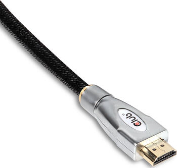 3m HDMI-Kabel Stecker/ Stecker Club3D UHD 4K/60Hz 18Gbps Certified Premium High Speed