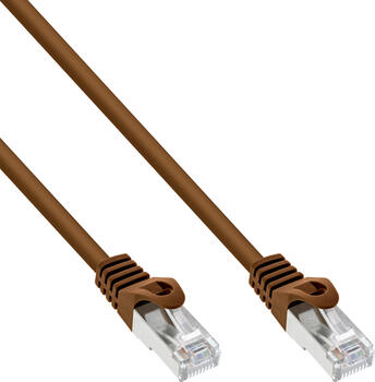 0,3m Patchkabel Cat.5e SF/UTP braun 0,3m Patchkabel Cat.5e SF/UTP braun