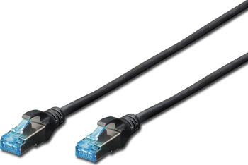 2m Netzwerkkabel Cat5e einfach geschirmt schwarz 2m Netzwerkkabel Cat5e einfach geschirmt schwarz