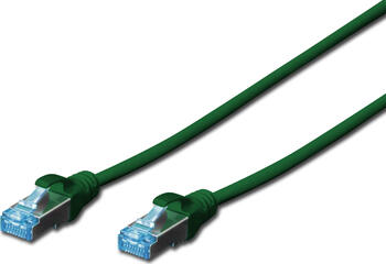 2m Netzwerkkabel Cat5e einfach geschirmt grün 2m Netzwerkkabel Cat5e einfach geschirmt grün