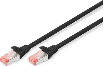1m Patchkabel Cat6 S/FTP doppelt geschirmt schwarz 1m Patchkabel Cat6 S/FTP doppelt geschirmt schwarz