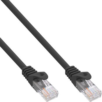 0&comma;5m Patchkabel Cat&period;5e U&sol;UTP schwarz inLine