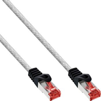 30m Patchkabel Cat&period;6 S&sol;FTP&sol;PIMF transparent inLine
