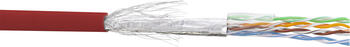 100m Patchkabel Cat.5e, rot, SF/UTP, AWG26 inLine 100m Patchkabel Cat.5e, rot, SF/UTP, AWG26 inLine