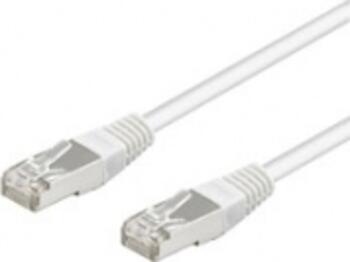 0,5m Patchkabel Cat.5e SF/UTP weiss
