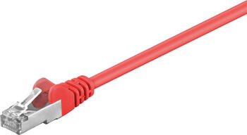 0,5m Patchkabel Cat.5e SF/UTP rot
