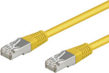 0,5m Patchkabel Cat.5e SF/UTP gelb