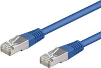 0,25m Patchkabel Cat.5e SF/UTP blau