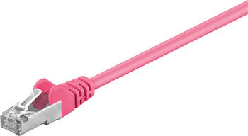 3m Patchkabel Cat.5e SF/UTP magenta goobay