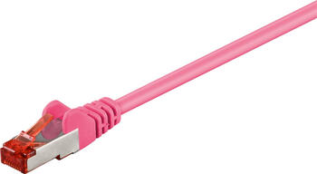 0,15m Patchkabel Cat.6 S/FTP magenta