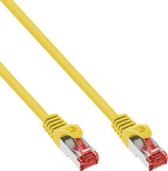 3m Patchkabel Cat.6 S/FTP/PIMF gelb inLine 3m Patchkabel Cat.6 S/FTP/PIMF gelb inLine