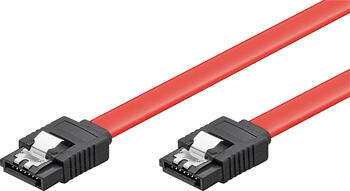 0,5m SATA II, 3Gb/s-Kabel rot S-ATA L-Type > L-Type