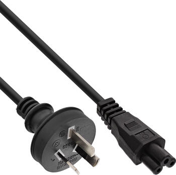 2m Netzkabel f&uuml;r Notebook&comma; Argentinien&sol;Australien&comma; 3pol Kupp