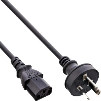 1&comma;8m Netzkabel&comma; Netzstecker Australien auf Kaltger&auml;testecker