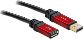 2m USB 3.0-Verlängerungs-Kabel TypA Stecker/Buchse rot 