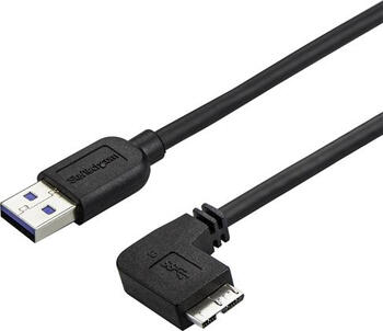 2m USB 3.0-Kabel auf Micro USB rechts gewinkelt 