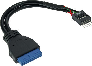 InLine USB 3.0 zu 2.0 Adapterkabel intern 