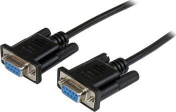 2m StarTech Kabel Seriell Nullmodem DB9 RS232 Bu/Bu