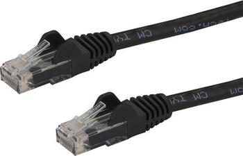10m StarTech.com Patchkabel, UTP, Cat.6, schwarz