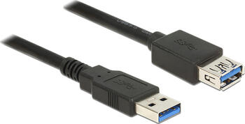 0.5m USB 3.0 Verlängerungskabel A-A Stecker/ Buchse 