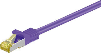 2m RJ45 Patchkabel S/FTP (PIMF) mit CAT 7 Rohkabel violett