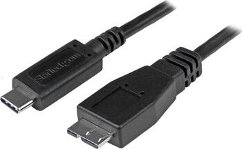 0,5m USB-C stecker auf Micro B Kabel stecker, USB 3.1