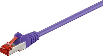 7,5m Patchkabel Cat.6 S/FTP violett (10 Gbit/s/ 250 MHz) goobay
