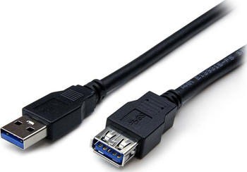 2m USB 3.0 A auf A Verlängerungskabel Stecker/Buchse schwarz