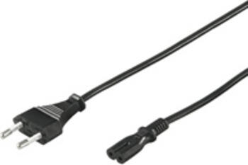 3m Eurostecker (Typ C, CEE 7/16) / Gerätebuchse 3m Eurostecker (Typ C, CEE 7/16) / Gerätebuchse