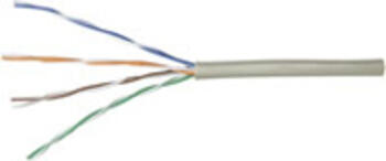 100m Netzwerkkabel Cat.5e U/UTP goobay AWG 26/7 grau